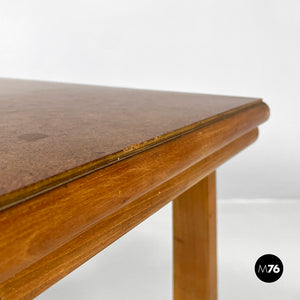 Wooden Art Deco coffee table, 1940s