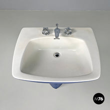 将图片加载到图库查看器，Blue ceramic Gardena sink by Antonia Campi for Richard Ginori, 1970s
