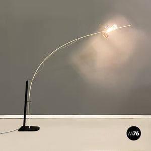Metal L'Amo floor lamp by Valmassoi and Conti for Luci Italia, 1970s
