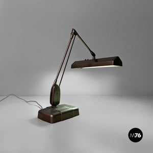 American industrial table lamp by Dazor floating fixtures, 1950s