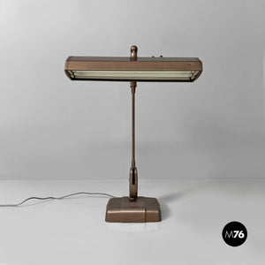 American industrial table lamp by Dazor floating fixtures, 1950s