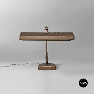 American industrial table lamp by Dazor floating fixtures, 1950s