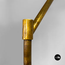 Load image into Gallery viewer, Adjustable brass floor lamp, 1950s
