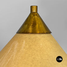 Load image into Gallery viewer, Adjustable brass floor lamp, 1950s
