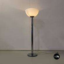 Load image into Gallery viewer, Steel and glass AM/AS floor lamp by Franco Albini and Franca Helg for Sirrah, 1970s
