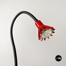 将图片加载到图库查看器，Red and black metal adjustable floor lamp by Tronconi, 1980s
