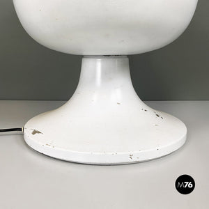 Metal and plexiglass table lamp, 1970s