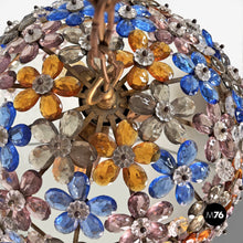 将图片加载到图库查看器，Glass and metal chandeliers, 1960s
