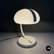 画像をギャラリービューアに読み込む, White table lamp by Stilnovo, 1960s
