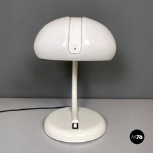 画像をギャラリービューアに読み込む, White table lamp by Stilnovo, 1960s
