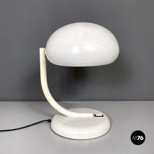 画像をギャラリービューアに読み込む, White table lamp by Stilnovo, 1960s
