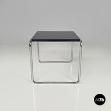 Load image into Gallery viewer, Black wood coffee tables Laccio by Marcel Breuer for Gavina, 1970s
