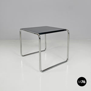 Black wood coffee tables Laccio by Marcel Breuer for Gavina, 1970s