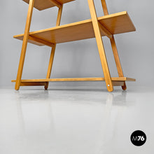 Load image into Gallery viewer, Wooden bookcase Nuvola Rossa by Vico Magistretti for Cassina, 1980s
