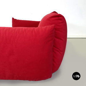 Red sofa Marenco by Mario Marenco for Arflex, 1970s