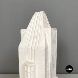 White Biscuit ceramic sculpture, 1980s