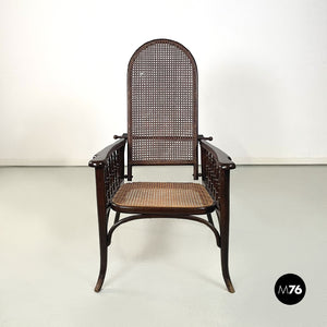 Thonet armchair with reclining backrest, early 1900s