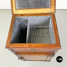 Load image into Gallery viewer, Wooden icebox Stella Polare by G. Saracco Asti, early 1900s
