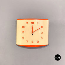 Charger l&#39;image dans la galerie, Rectangular wall clock, 1960s
