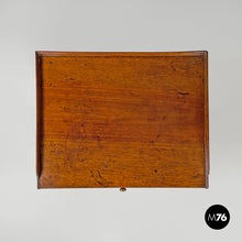 Load image into Gallery viewer, Wooden nightstand with shutter opening, early 1900s
