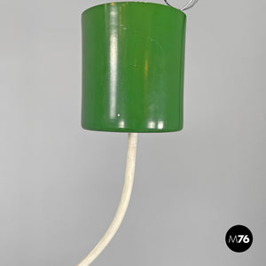 Green ceiling lamp Relemme by Achille and Pier Giacomo Castiglioni for Flos, 1960s