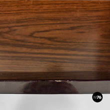 Load image into Gallery viewer, Wooden black lacquered wardrobe, 1970s
