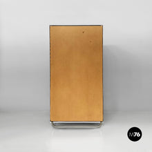 Load image into Gallery viewer, Wooden black lacquered wardrobe, 1970s
