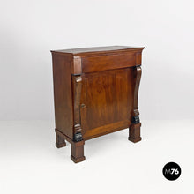 Load image into Gallery viewer, Empire style wood antique cabinet, 1850s
