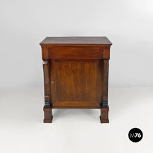 Load image into Gallery viewer, Empire style wood antique cabinet, 1850s
