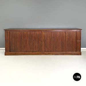 Wooden sideboard with shutter opening, 1920s