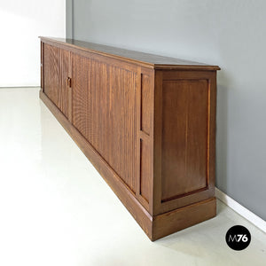 Wooden sideboard with shutter opening, 1920s