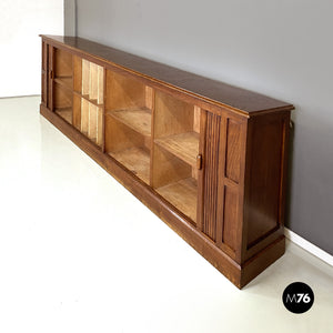 Wooden sideboard with shutter opening, 1920s