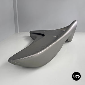 Grey silver sofa Moon System by Zaha Hadid for B&B, 2007