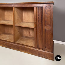 Charger l&#39;image dans la galerie, Wooden sideboard with shutter opening, 1920s
