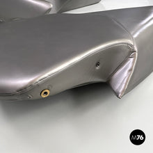 将图片加载到图库查看器，Grey silver sofa Moon System by Zaha Hadid for B&amp;B, 2007
