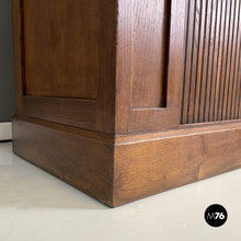 Charger l&#39;image dans la galerie, Wooden sideboard with shutter opening, 1920s
