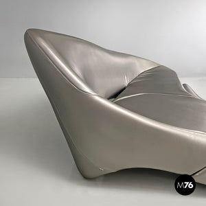 Grey silver sofa Moon System by Zaha Hadid for B&B, 2007