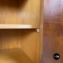 画像をギャラリービューアに読み込む, Wooden dresser with transparent glass handles, 1940s
