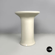 画像をギャラリービューアに読み込む, White ceramic umbrella stand by Angelo Mangiarotti for Fratelli Brambilla, 1970s
