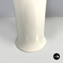 画像をギャラリービューアに読み込む, White ceramic umbrella stand by Angelo Mangiarotti for Fratelli Brambilla, 1970s
