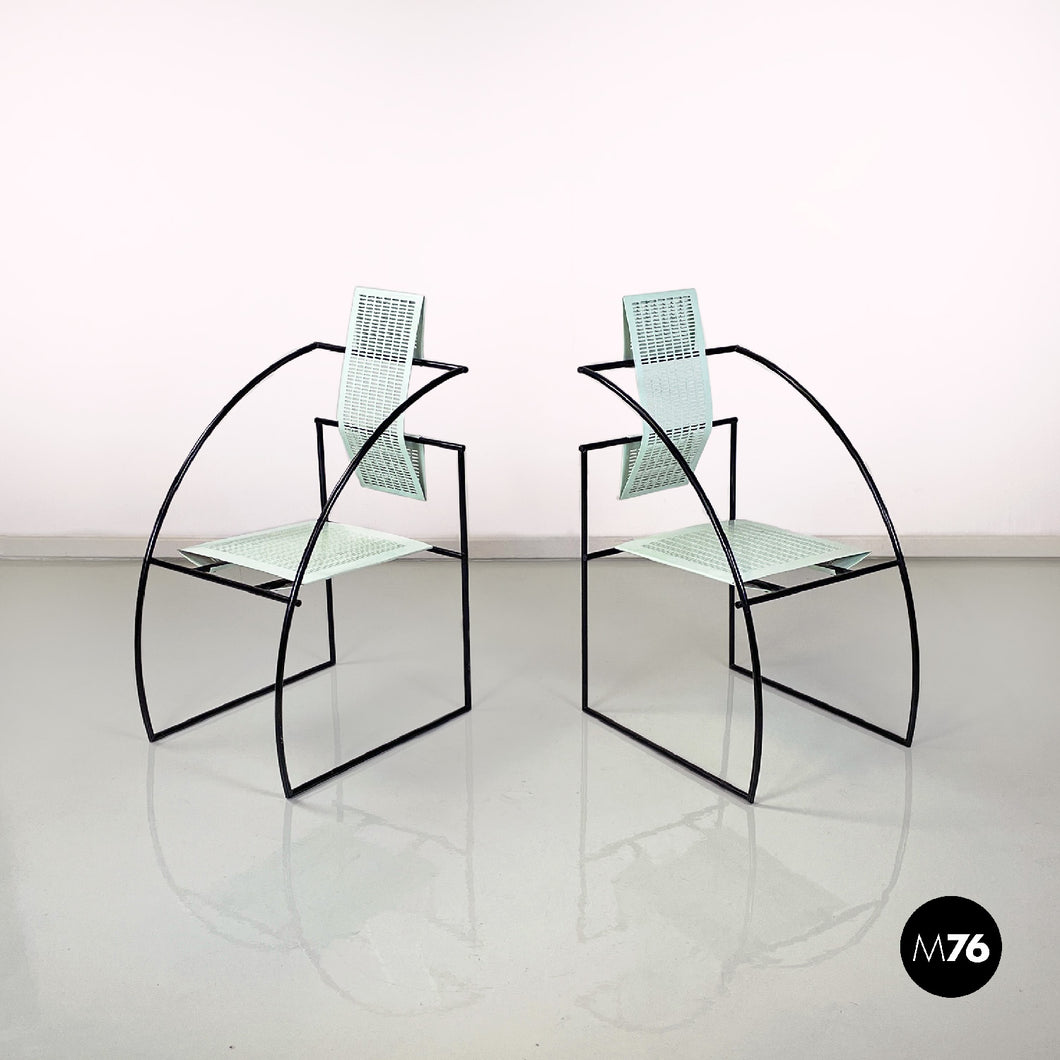 Chairs Quinta 605 by Mario Botta for Alias, 1980s