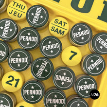 将图片加载到图库查看器，Pernod perpetual advertising calendar, 1970s
