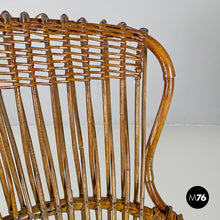 Load image into Gallery viewer, Rattan armchair Margherita by Franco Albini for Bonacina, 1951
