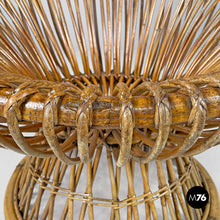 Load image into Gallery viewer, Rattan armchair Margherita by Franco Albini for Bonacina, 1951
