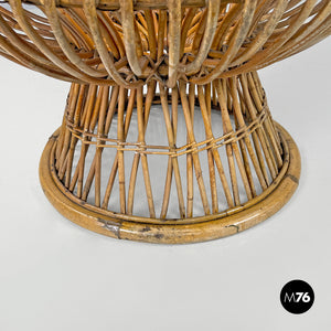 Rattan armchair Margherita by Franco Albini for Bonacina, 1951