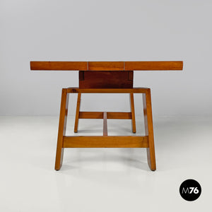 Wood dining table 611 by Silvio Coppola for Bernini, 1960s