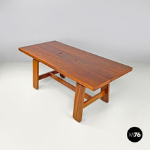 画像をギャラリービューアに読み込む, Wood dining table 611 by Silvio Coppola for Bernini, 1960s
