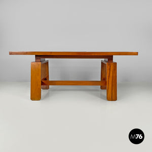 Wood dining table 611 by Silvio Coppola for Bernini, 1960s