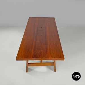 Wood dining table 611 by Silvio Coppola for Bernini, 1960s