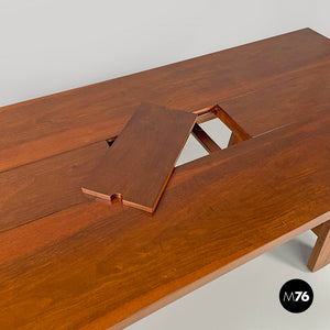 Wood dining table 611 by Silvio Coppola for Bernini, 1960s